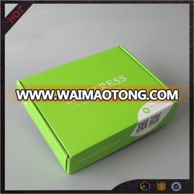 custom logo print corrugated price mailer cardboard packaging subscription box